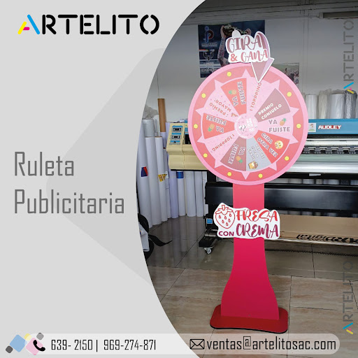 ARTELITO, Merchandising, imprenta y más